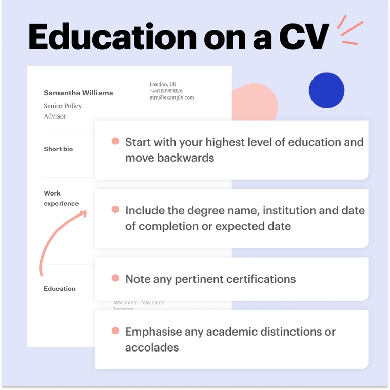Education on civil service CV education on civil service CV