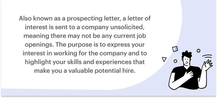 Letter Of Interest Guide Examples 2025 Letter Of Interest