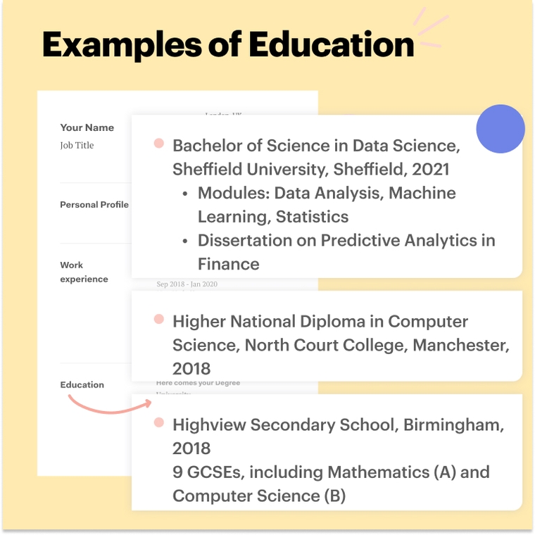 Education Data Analyst CV