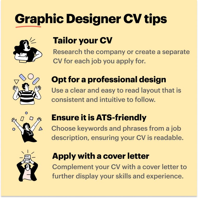 Graphic designer CV final tips