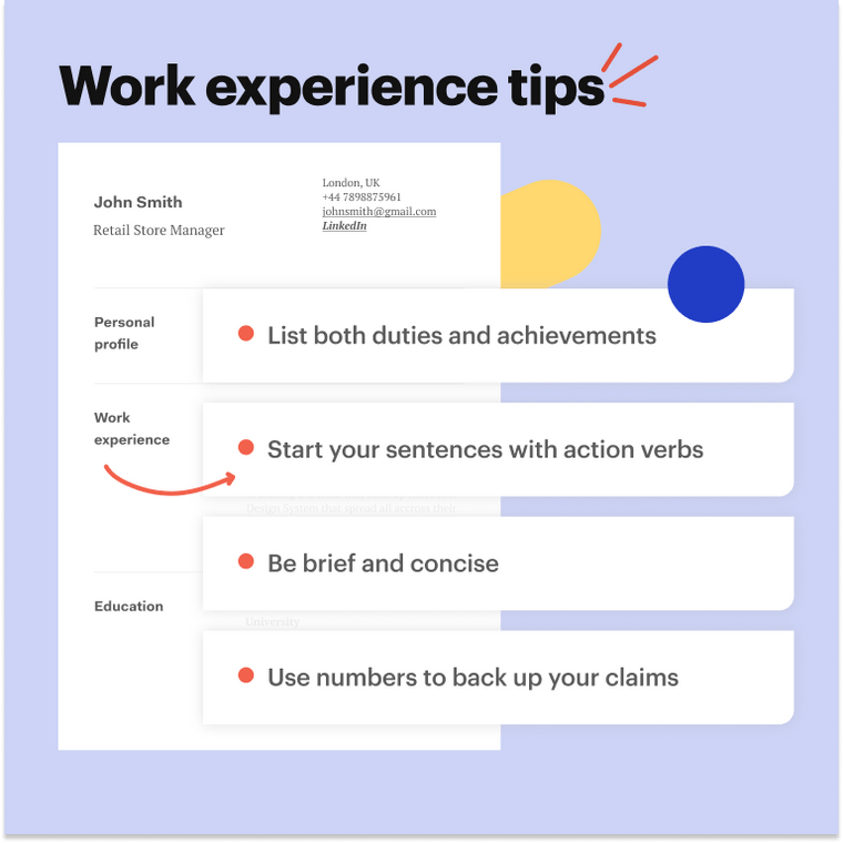 retail work experience to add on a CV retail work experience to add on a CV