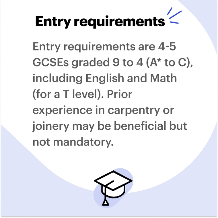 Carpenter CV - entry requirements