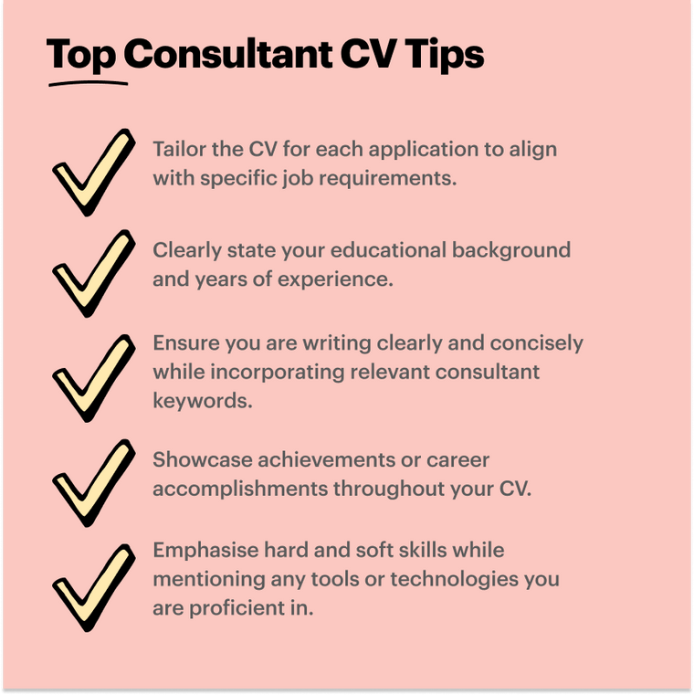 Consultant CV best tips Consultant CV best tips