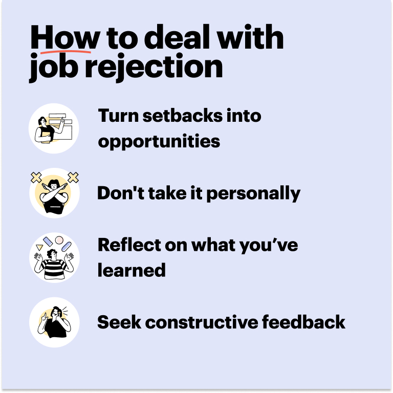 job rejection tips
