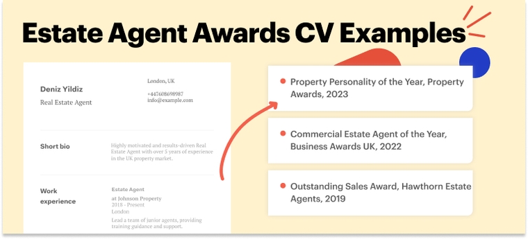 CV Award Examples CV Award Examples